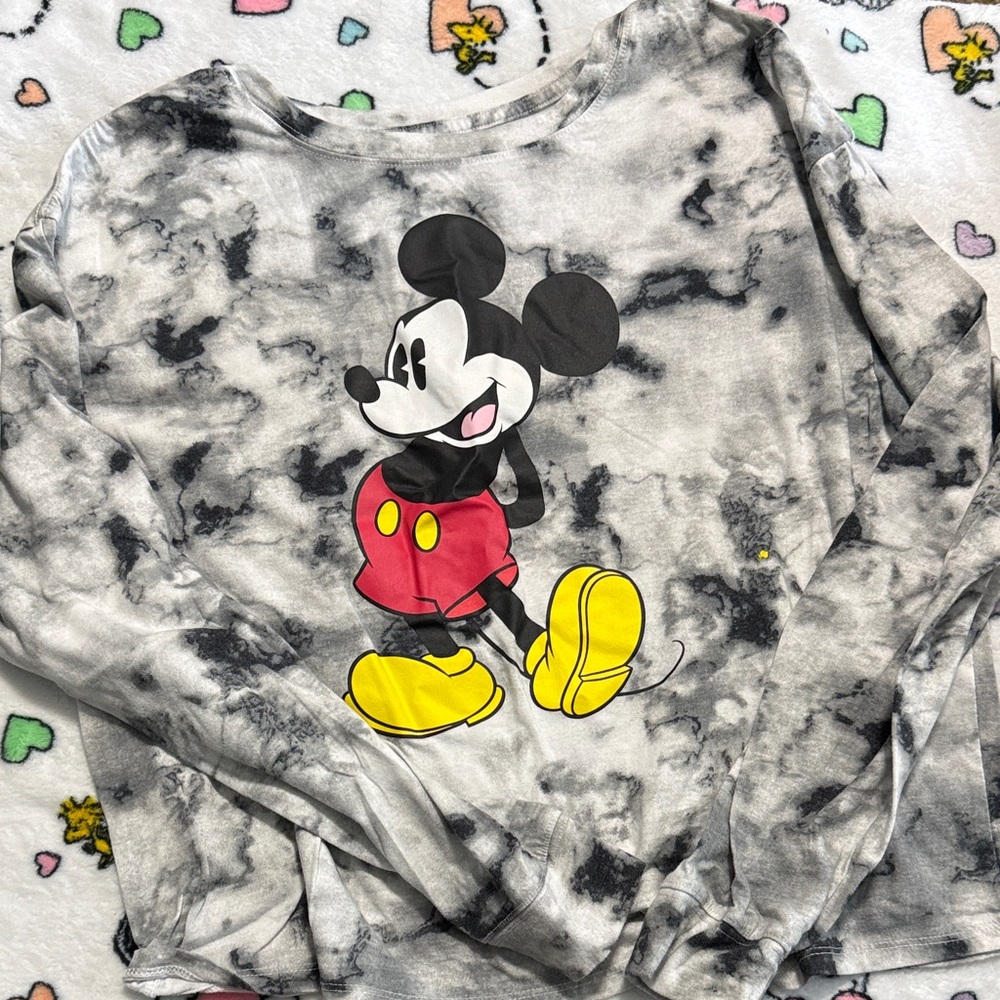 Disney Mickey Mouse long sleeve - Black, Red, and Yellow